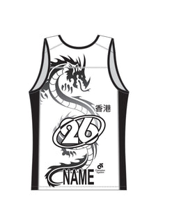 Apex Run Singlet with name (7 colors)