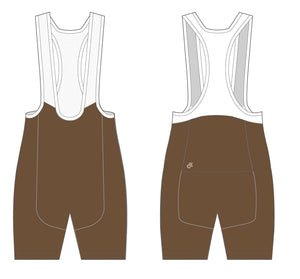 Tech bib short (深啡 FULL PRINT ver.)